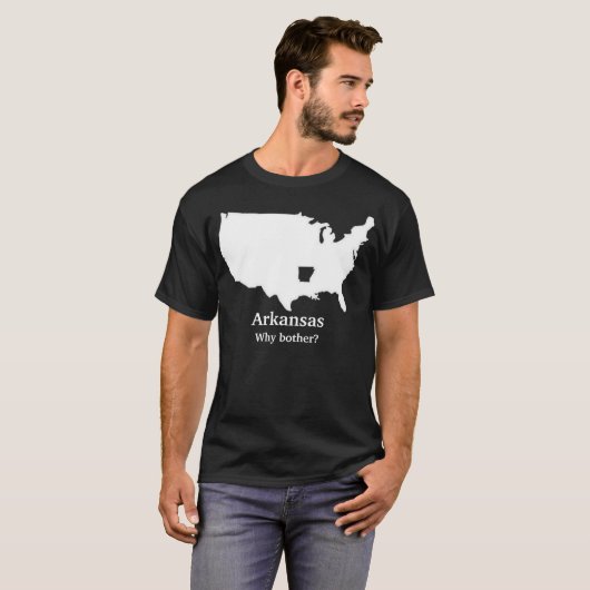 Arkansas T-shirt (Voorkant volledig)