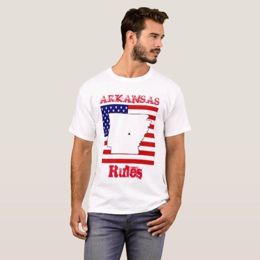 ARKANSAS T-SHIRT (Voorkant volledig)