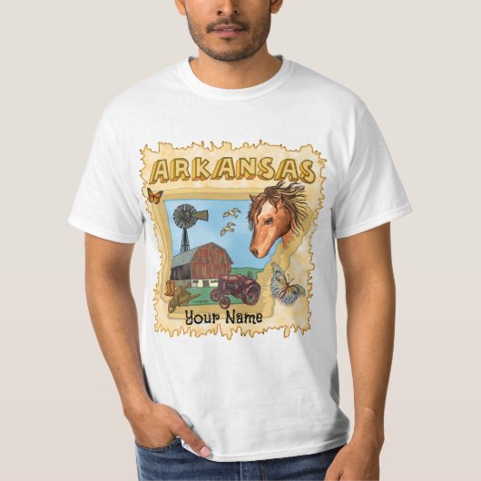 Arkansas T-shirt (Voorkant)