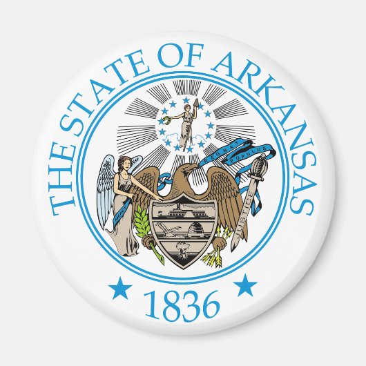 Arkansas-teken Magneet (Voorkant)