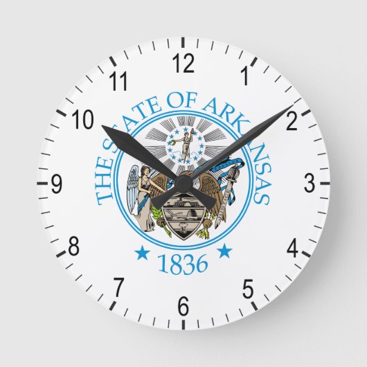 Arkansas-teken Ronde Klok (Voorkant)