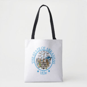 Arkansas-teken Tote Bag