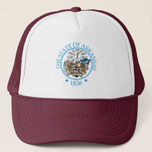 Arkansas-teken Trucker Pet (Voorkant)