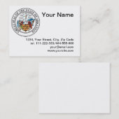 Arkansas-teken Visitekaartje (Voorkant / Achterkant)