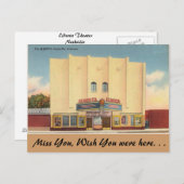 Arkansas, The Elberta Theater Briefkaart (Voorkant / Achterkant)