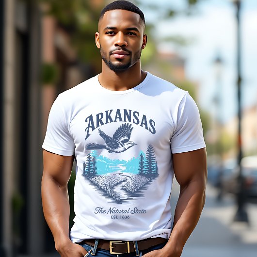 Arkansas The Natural State T-shirt