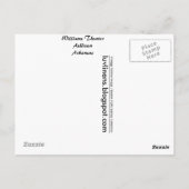 Arkansas, The Williams Theater Briefkaart (Achterkant)