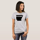 Arkansas Thuis Weg Van Staat T-Shirt Tees (Voorkant volledig)