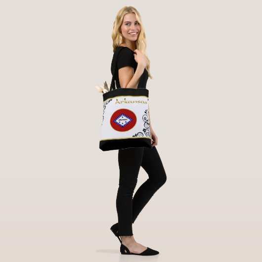 Arkansas Tote Bag (Op model)