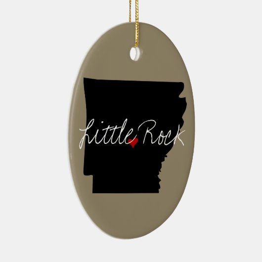 Arkansas Town Keramisch Ornament (Rechts)