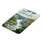 Arkansas Travel Art Vintage Magneet (Linkerzijde)