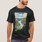 Arkansas Travel Art Vintage T-shirt (Voorkant)