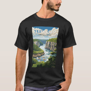 Arkansas Travel Art Vintage T-shirt