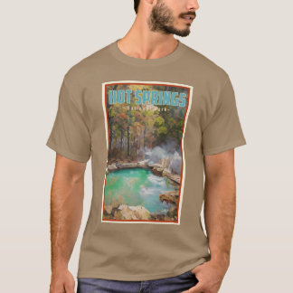 Arkansas Travel Hot Springs National Park Hot Spri T-shirt