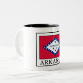 Arkansas Tweekleurige Koffiemok (Voorkant links)