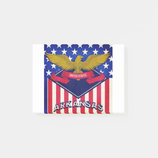 Arkansas USA Flag Post-it® Notes (Voorkant)