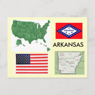 Arkansas, Verenigde Staten Briefkaart
