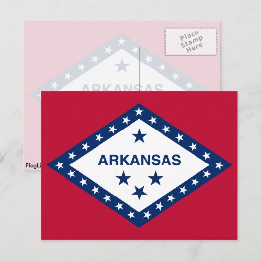 Arkansas, Verenigde Staten Briefkaart (Voorkant / Achterkant)