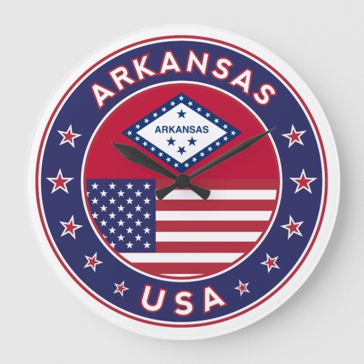 Arkansas, Verenigde Staten Grote Klok (Voorkant)