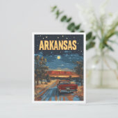 Arkansas Verenigde Staten  Illustratie Reizen Briefkaart (Staand voorkant)