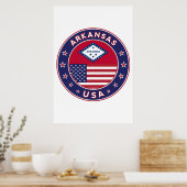 Arkansas, Verenigde Staten Poster (Keuken)