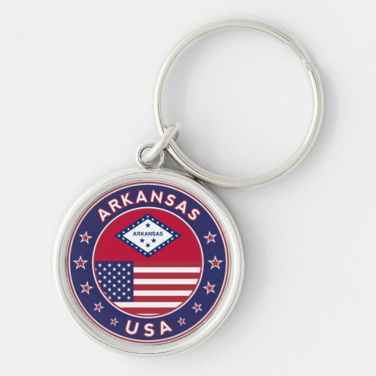 Arkansas, Verenigde Staten Sleutelhanger (Voorkant)