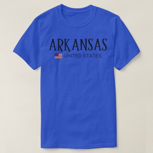 Arkansas Verenigde Staten T-shirt (Design voorkant)