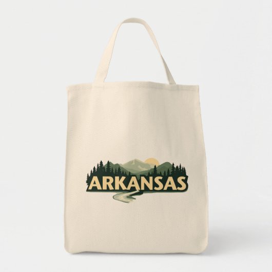 Arkansas Verenigde Staten Tote Bag (Voorkant)