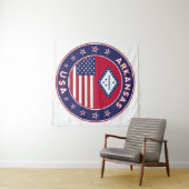Arkansas, Verenigde Staten Wandkleed (In Situ (horizontaal))