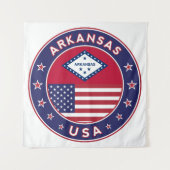 Arkansas, Verenigde Staten Wandkleed (Voorkant)