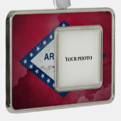 Arkansas Verzilverd Omlijst Ornament (Rechts)