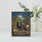 Arkansas Vintage Reis Briefkaart (Staand voorkant)