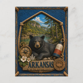Arkansas Vintage Reis Briefkaart