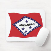 Arkansas Vlag Muismat (Met muis)