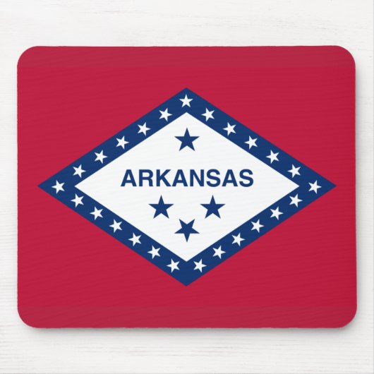 Arkansas Vlag Muismat (Voorkant)