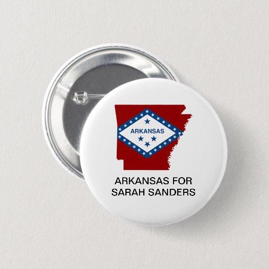 ARKANSAS voor SARAH SANDERS GOVERNOR Button (Voorkant /achterkant)