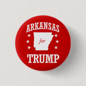ARKANSAS VOOR TRUMP RONDE BUTTON 3,2 CM (Voorkant)