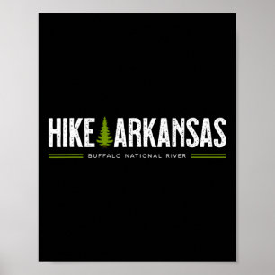 Arkansas Wandeltocht Buffalo National River Boom R Poster