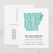 ARKANSAS We hebben het nieuwe adres Nieuw startpun Briefkaart (Voorkant / Achterkant)