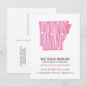 ARKANSAS We hebben het nieuwe adres Nieuw startpun Briefkaart (Voorkant / Achterkant)