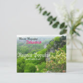 Arkansas/zet het Briefkaart van het Tijdschrift op (Staand voorkant)