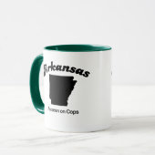 Arkansas - Zoals gezien op Cops Mok (Voorkant links)