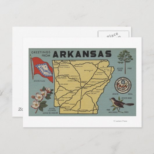 ArkansasLarge Letter ScenesArkansas 2 Briefkaart (Voorkant / Achterkant)