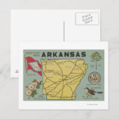 ArkansasLarge Letter ScenesArkansas Briefkaart (Voorkant / Achterkant)