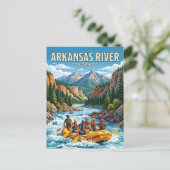 Arkansasrivier Colorado Briefkaart (Staand voorkant)