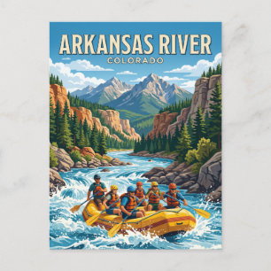 Arkansasrivier Colorado Briefkaart