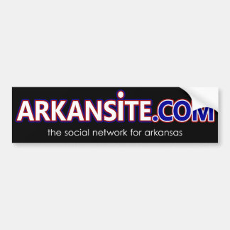 arkansite sticker in zwart