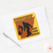 Arkansquatcher Vierkante Sticker (Envelop)