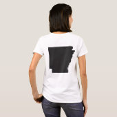 Arkanstyle rode tekst t-shirt (Achterkant volledig)