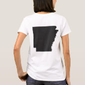 Arkanstyle rode tekst t-shirt (Achterkant)